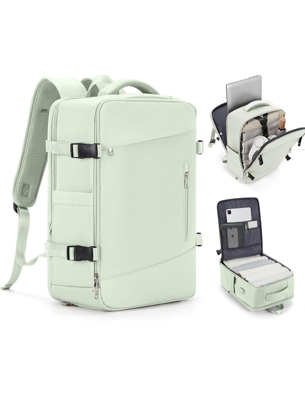 KNosce Travel Backpack - Mint Green