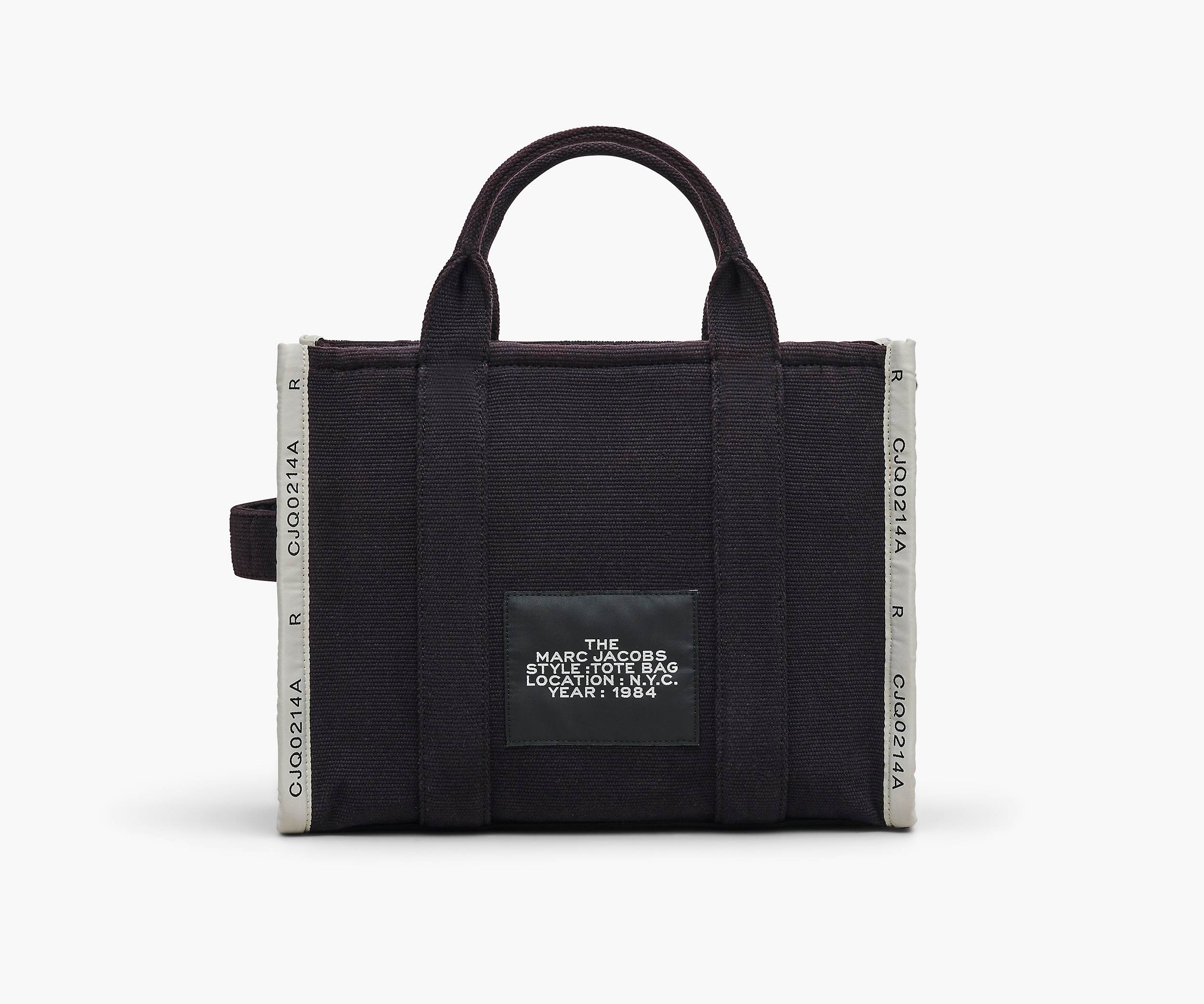 Marc Jacobs Jacquard Black Medium Tote Bag - KNosce
