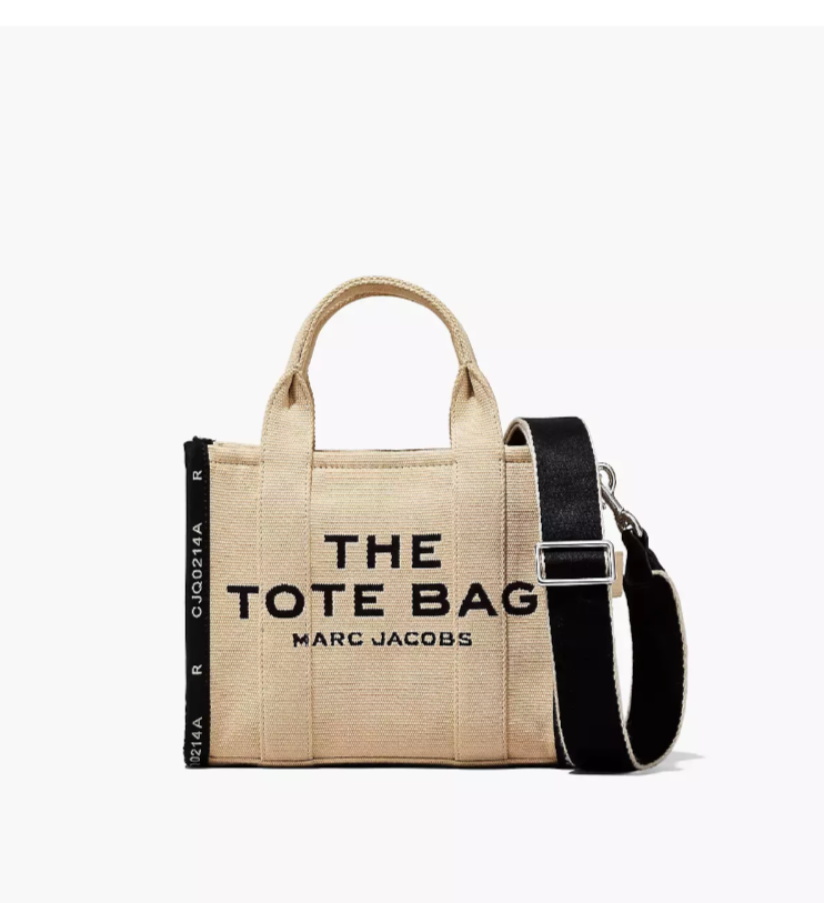Marc  Jacobs Jacquard Warm Sand Small Tote Bag - KNosce