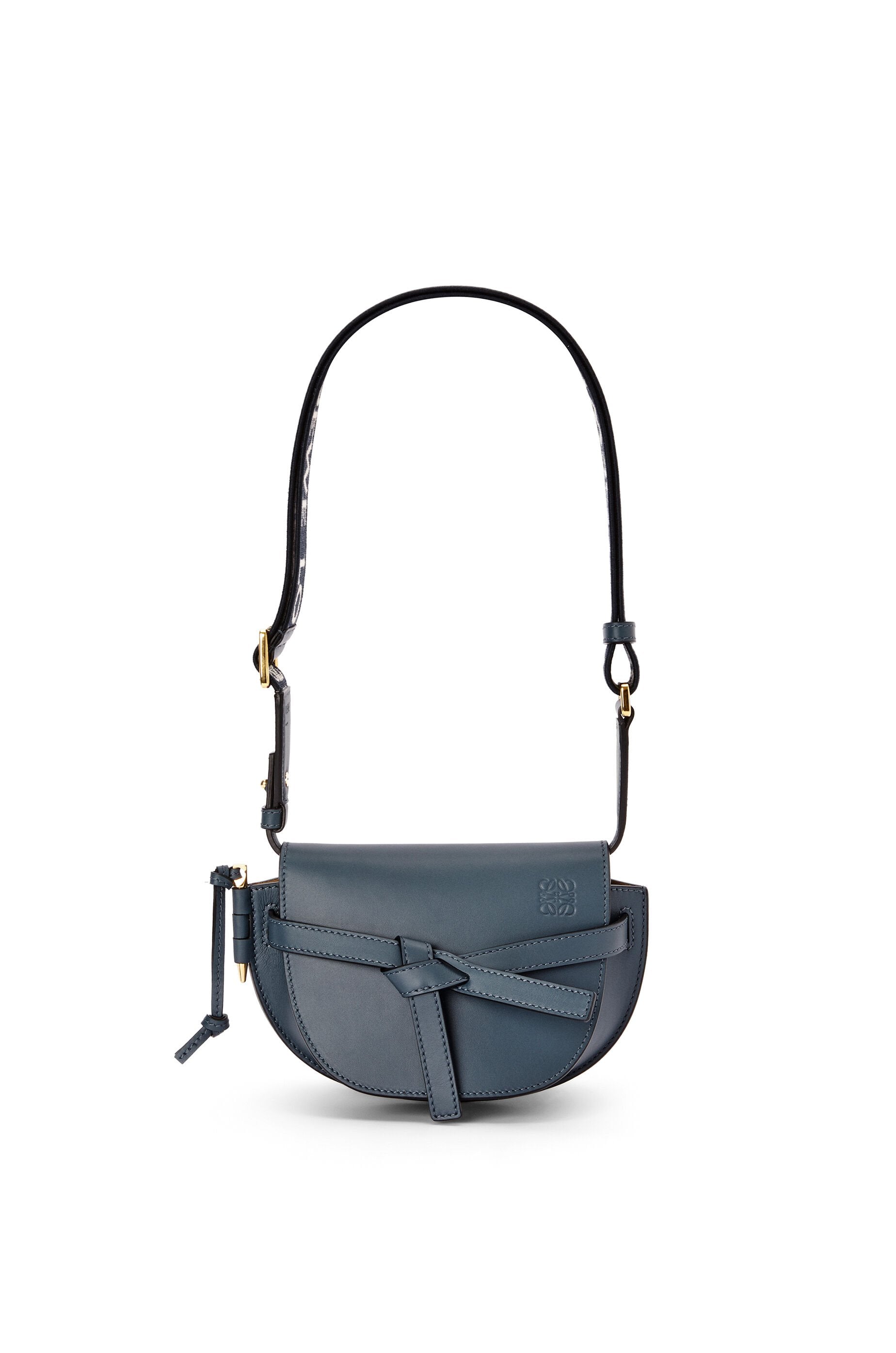 Loewe Onyx Blue Mini Gate Dual bag - KNosce