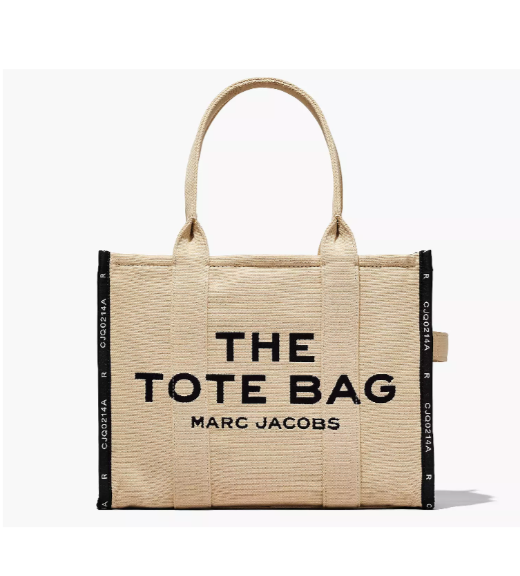 Marc Jacobs Jacquard Warm Sand LARGE Tote Bag - KNosce