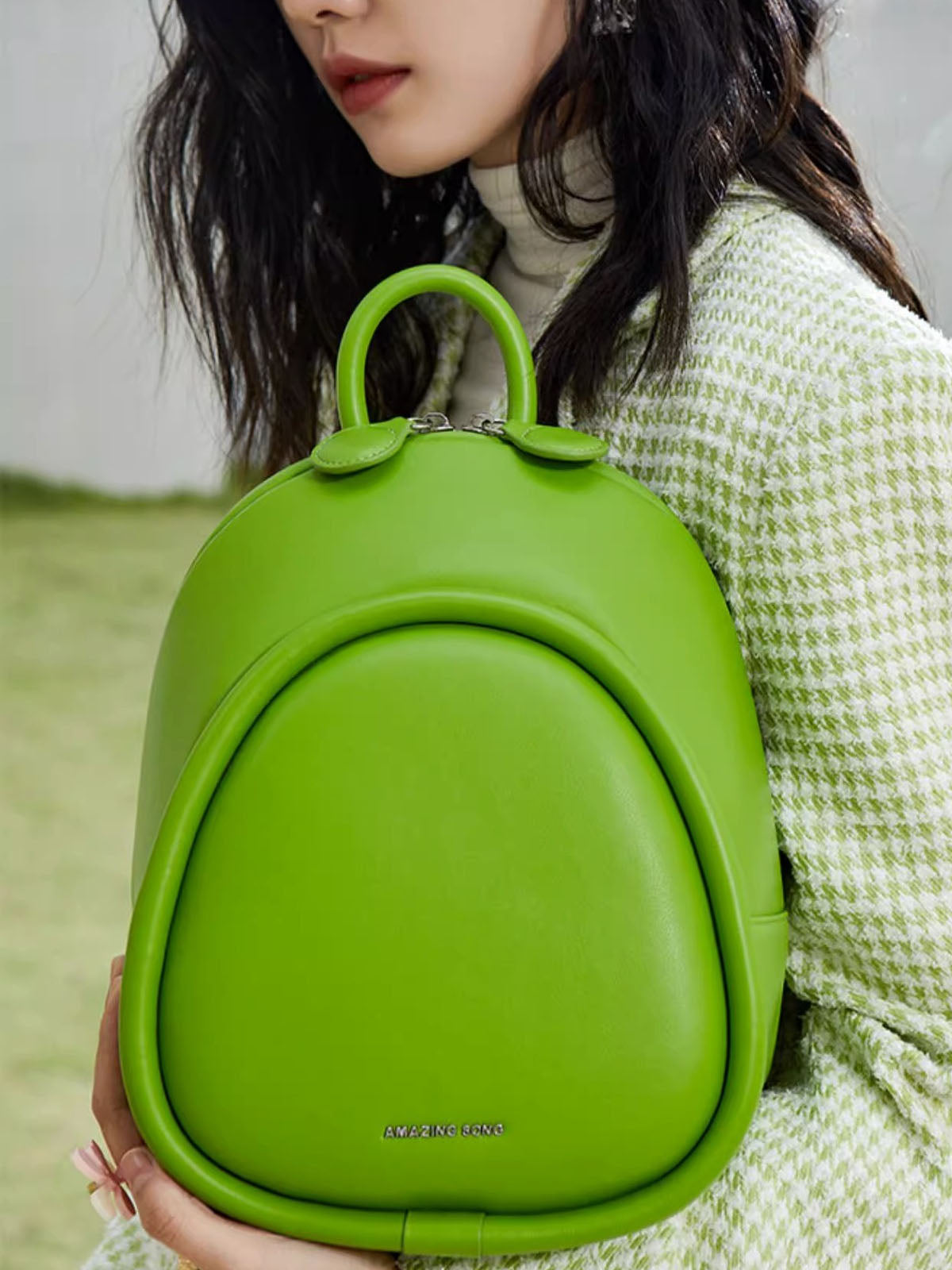 Amazing Song Soft Backpack Green - KNosce